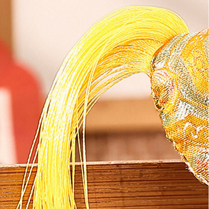 Buddha Stones Adorno colgante de la suerte con hilo rojo bordado del Año del Caballo - image 7