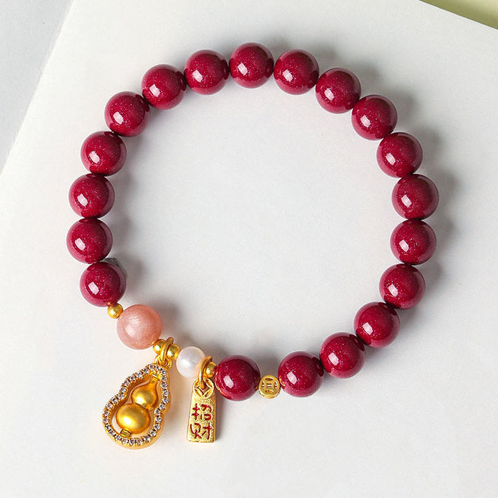 Buddha Stones Pulsera de cinabrio para atraer la fortuna - image 4