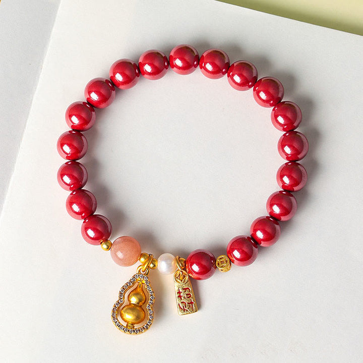 Buddha Stones Pulsera de cinabrio para atraer la fortuna - image 9