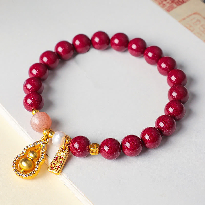 Buddha Stones Pulsera de cinabrio para atraer la fortuna - image 3