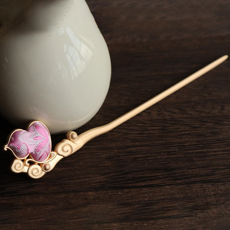 Buddha Stones Horquilla de confianza y tranquilidad con cuentas de ágata roja de calabaza - image 10