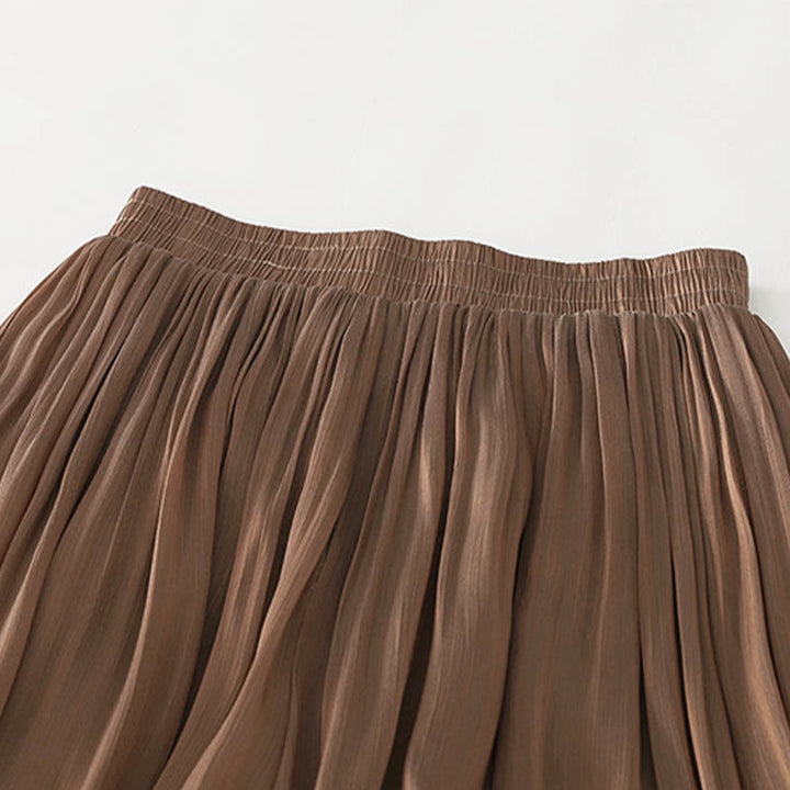 Buddha Stones Pantalones de poliéster lisos de verano para mujer - image 21