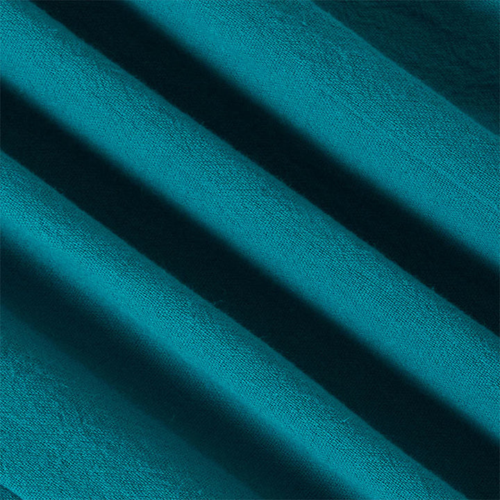 Pantalones anchos para mujer con bolsillos y diseño de rayas bohemias y Buddha Stones - image 4