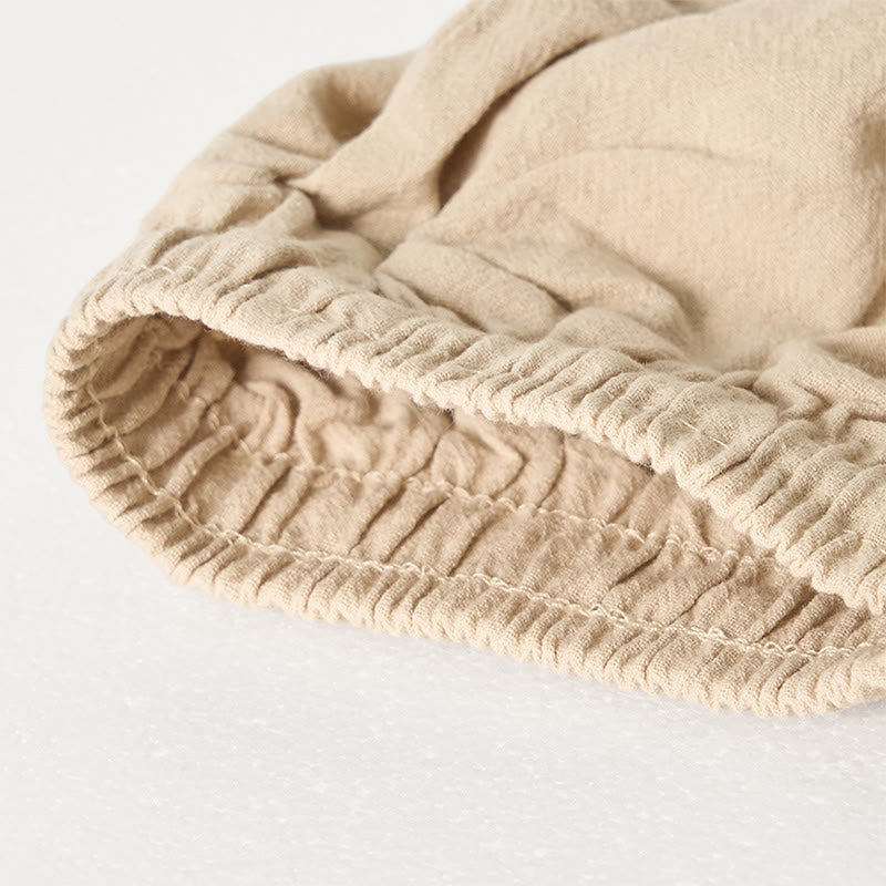 Pantalones anchos para mujer con bolsillos y diseño de rayas bohemias y Buddha Stones - image 8