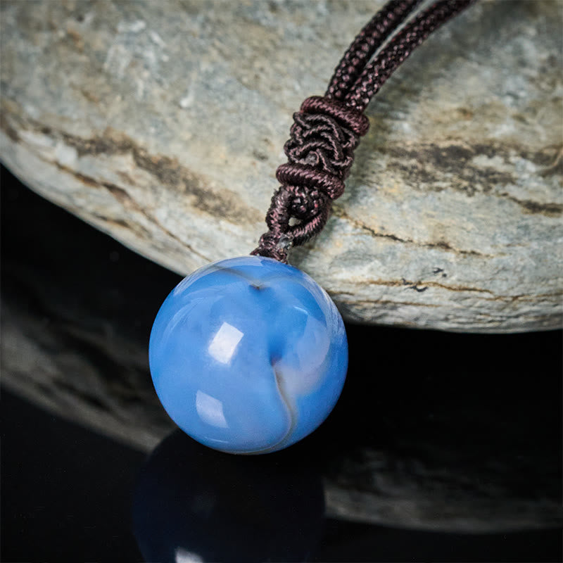 Buddha Stones Amatista, ágata amarilla, varios ágatas, cristal rosa, lazurita, lapislázuli, colgante de collar de equilibrio - image 16