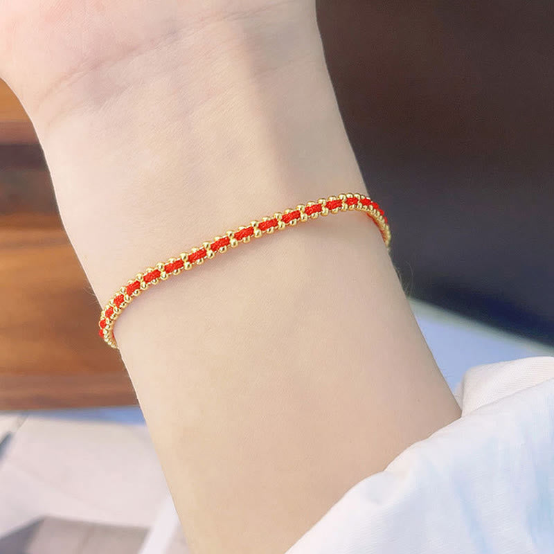 Buddha Stones Pulsera de plata de ley 925 que aleja los malos espíritus - image 1