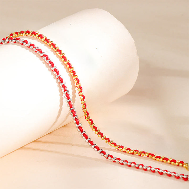 Buddha Stones Pulsera de plata de ley 925 que aleja los malos espíritus - image 4