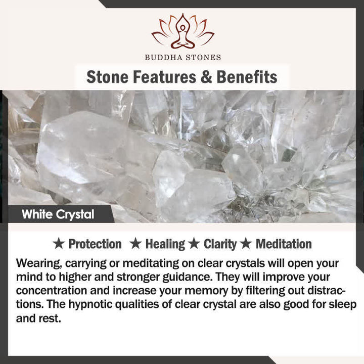 Buddha Stones Números angelicales, cristal blanco, jaspe rojo, cristal rosa, aventurina verde, piedra de palma para meditación - image 3