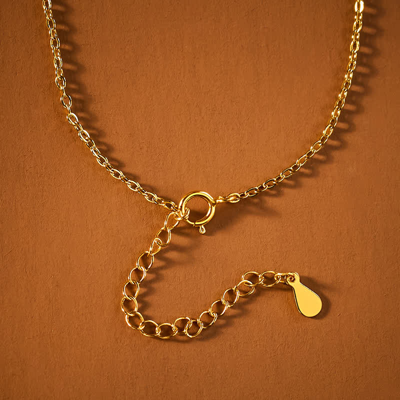 Buddha Stones Collar con colgante de plata de ley 925 con hebilla de peonía y jade blanco Hetian, símbolo de bendición. - image 9