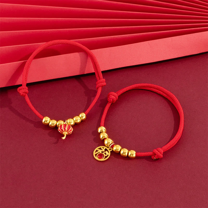 Buddha Stones Collar ajustable para mascotas, para gatos y perros, con cuentas rojas y diseño del personaje Yuanbao Fu. - image 13