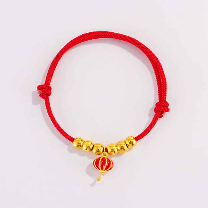 Buddha Stones Collar ajustable para mascotas, para gatos y perros, con cuentas rojas y diseño del personaje Yuanbao Fu. - image 12