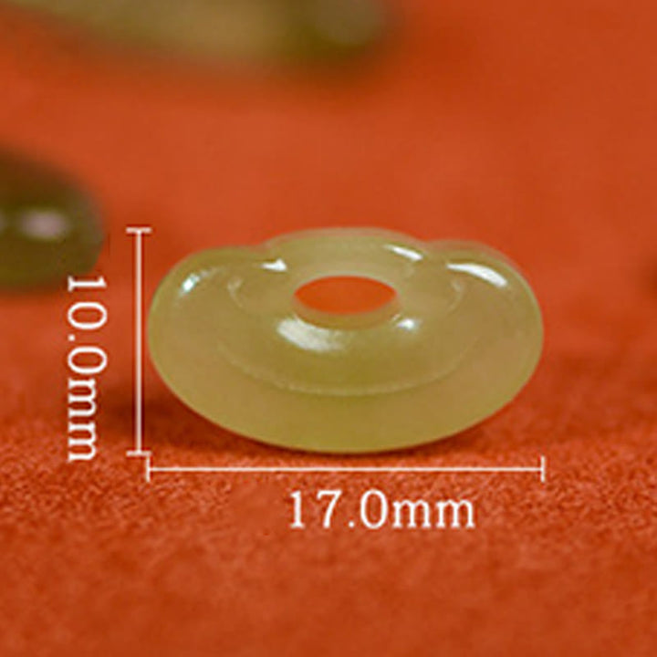 Buddha Stones Collar ajustable de protección para gatos y perros con hilo rojo trenzado de jade. - image 20