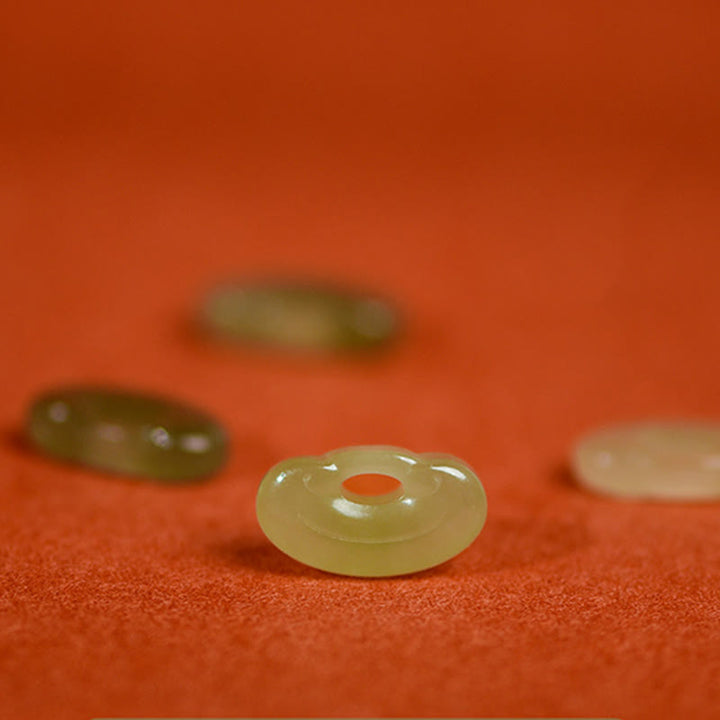 Buddha Stones Collar ajustable de protección para gatos y perros con hilo rojo trenzado de jade. - image 19