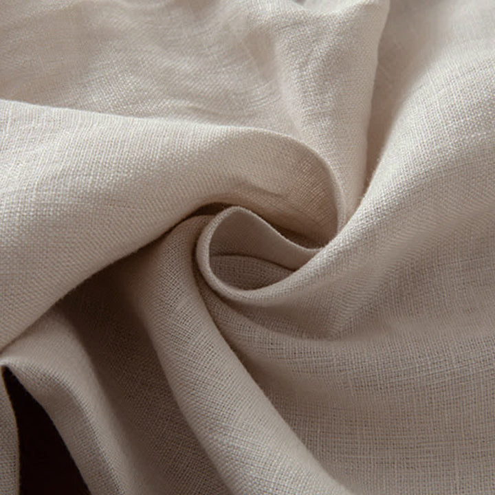 Buddha Stones Pantalones largos de mujer de primavera con cintura elástica alta, pernera ancha y bolsillos laterales. - image 23