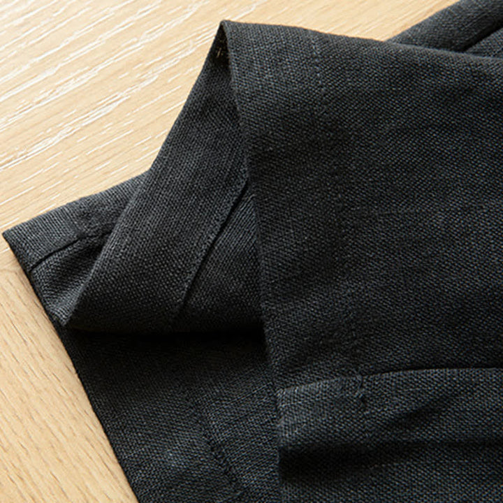 Buddha Stones Pantalones largos de mujer de primavera con cintura elástica alta, pernera ancha y bolsillos laterales. - image 40