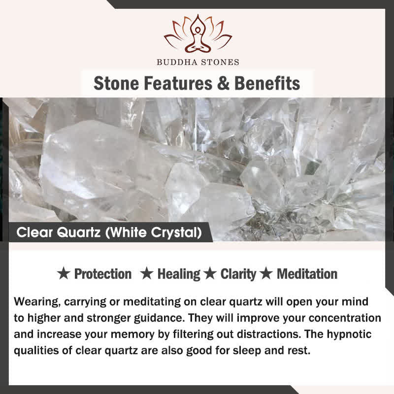 Buddha Stones Pulsera protectora de cuarzo transparente y plata de ley 999 con diseño de pez koi. - image 5