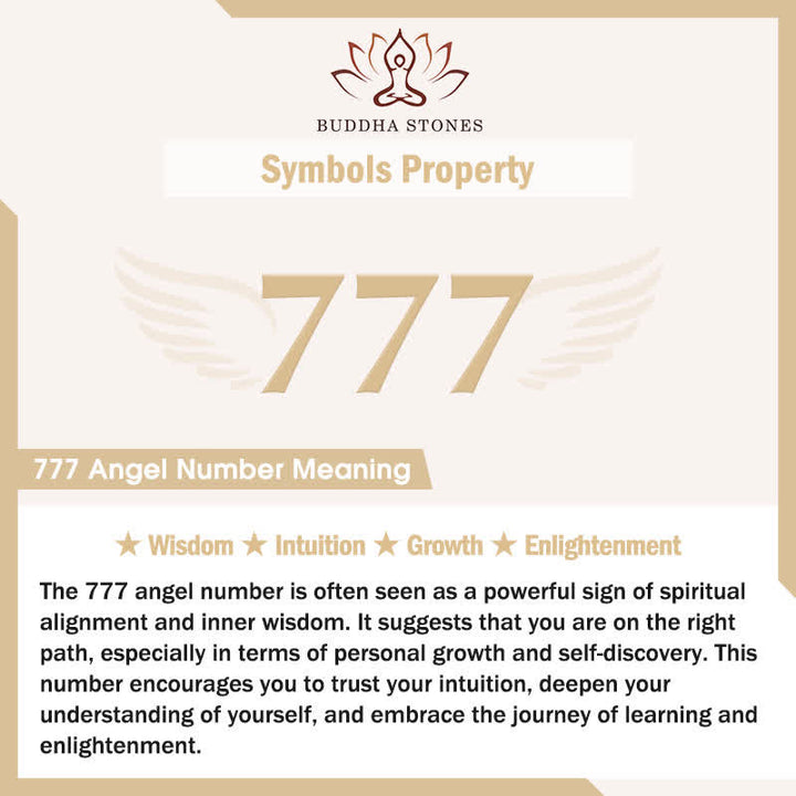 Buddha Stones Collar con colgante de jade verde natural con el número angelical 777, símbolo de prosperidad. - image 5