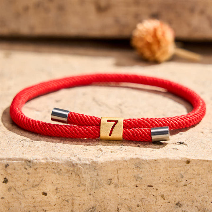 Buddha Stones Pulsera protectora ajustable con números angelicales de un solo dígito - image 21