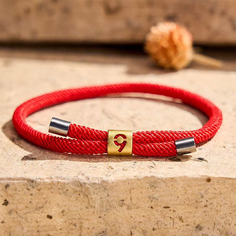 Buddha Stones Pulsera protectora ajustable con números angelicales de un solo dígito - image 25