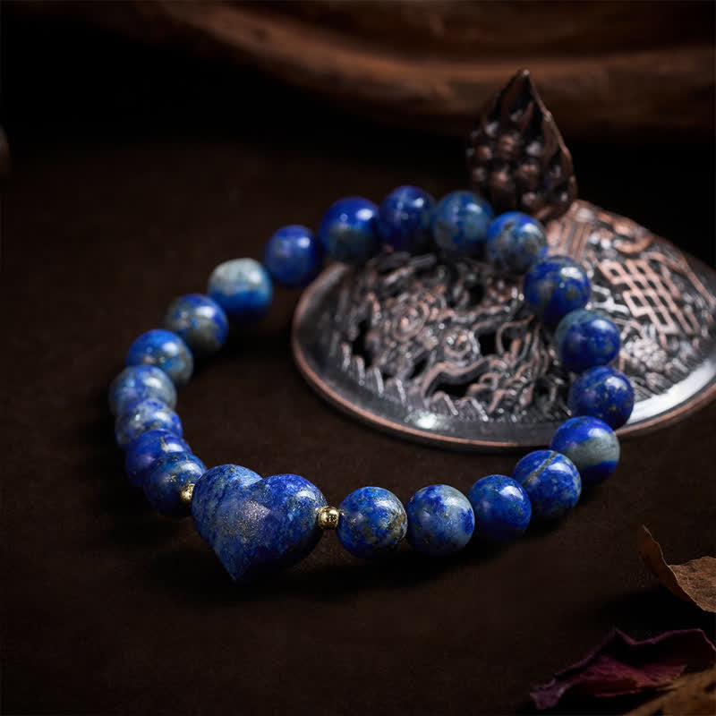 Buddha Stones Pulsera espiritual de corazón de amor con aventurina verde amatista natural, ojo de tigre y cuarzo fresa. - image 40