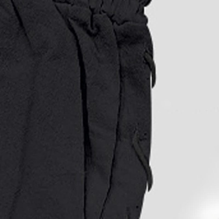 Pantalones cortos tipo bermudas Buddha Stones de verano con cordón ajustable y abertura lateral, color liso, para hombre, con bolsillos. - image 13