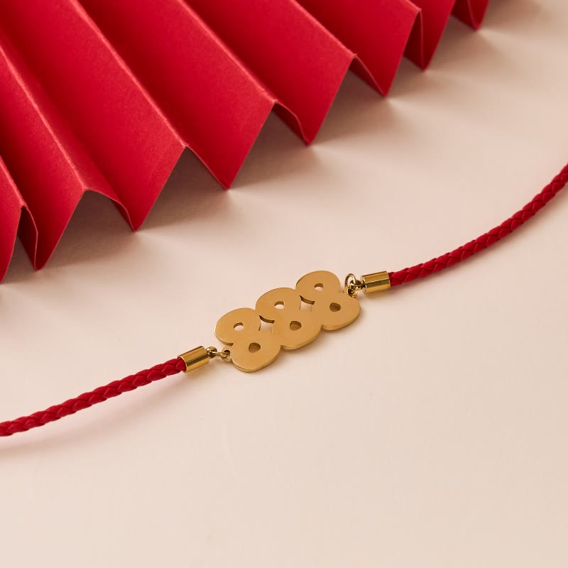Buddha Stones Pulsera de fe ajustable de acero de titanio con números angelicales - image 21