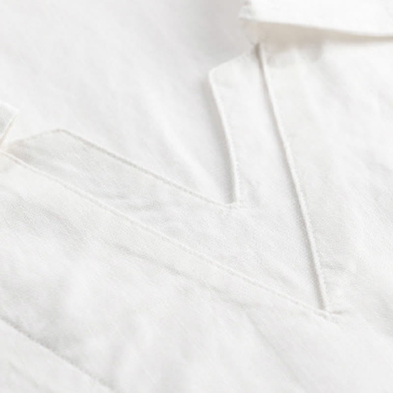 Buddha Stones Camisas de hombre lisas, informales y de estilo veraniego para hombre. - image 10