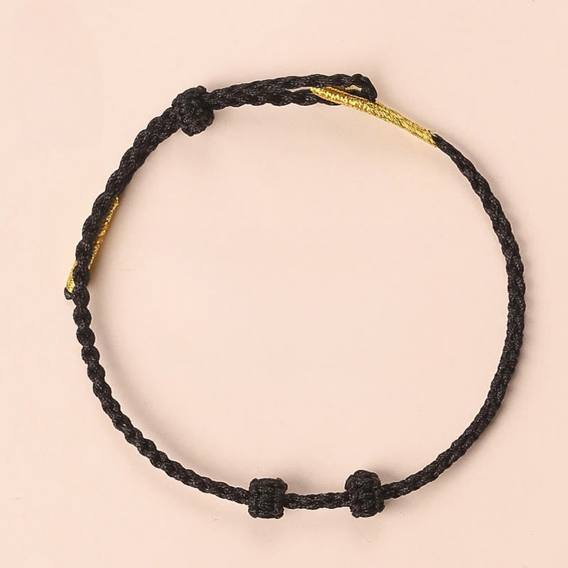 Buddha Stones Pulsera ajustable de protección hecha a mano con hilo rojo trenzado y cuentas de jade de 3 mm. - image 23