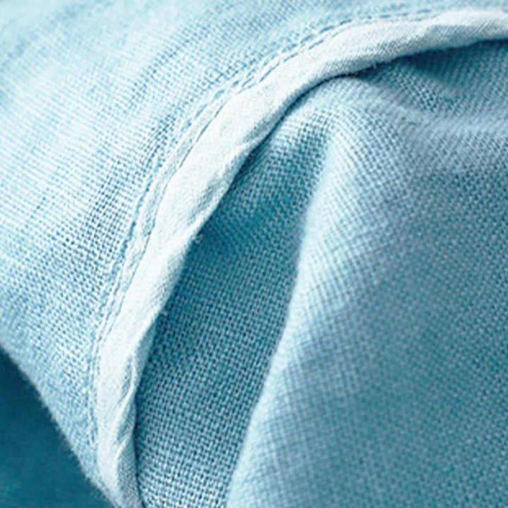 Buddha Stones Camiseta sin mangas de mujer con botones, estilo casual de verano y líneas minimalistas. - image 16