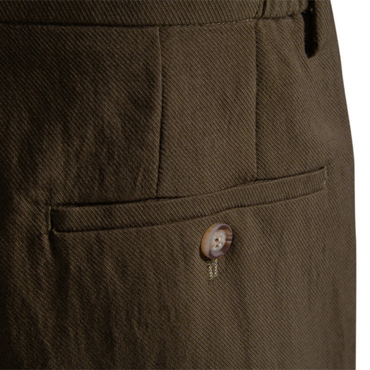 Buddha Stones Pantalones cortos bermudas clásicos de verano con cremallera y botones, color liso, para hombre, pierna recta y bolsillos. - image 28