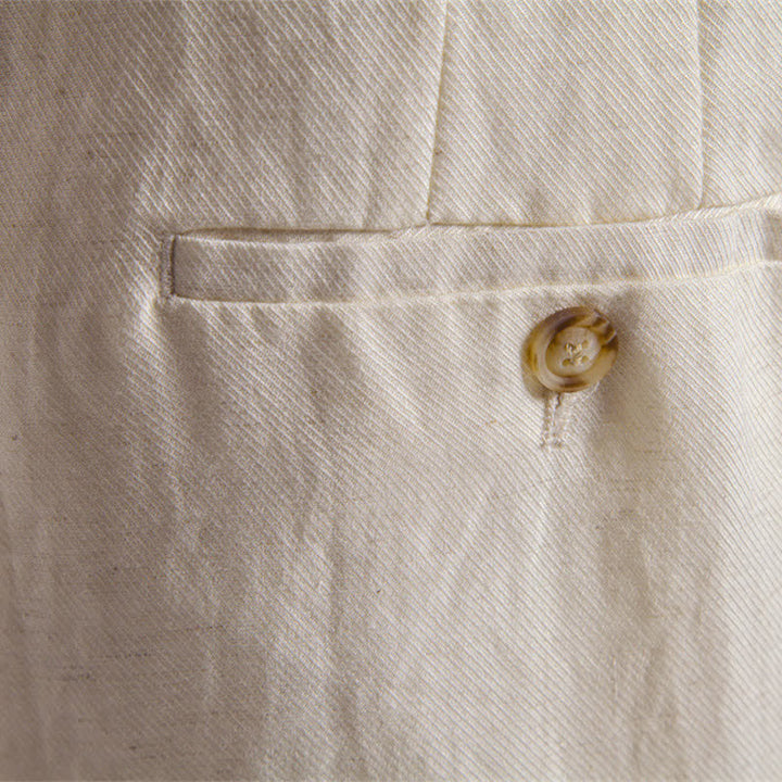 Buddha Stones Pantalones cortos bermudas clásicos de verano con cremallera y botones, color liso, para hombre, pierna recta y bolsillos. - image 40