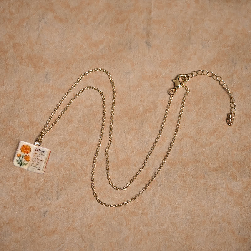 Buddha Stones Collar con colgante de cobre con diseño de flor de nacimiento y equilibrio - image 40