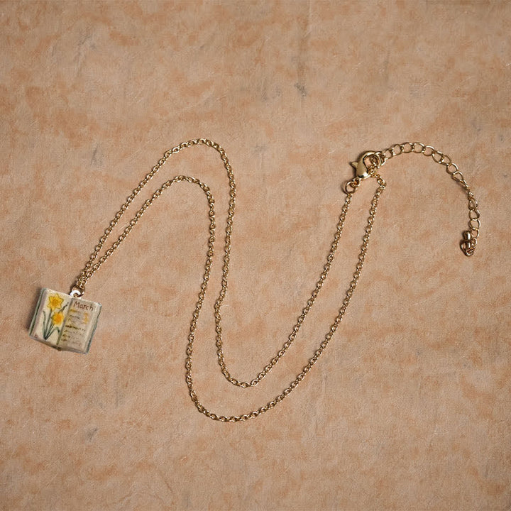 Buddha Stones Collar con colgante de cobre con diseño de flor de nacimiento y equilibrio - image 16