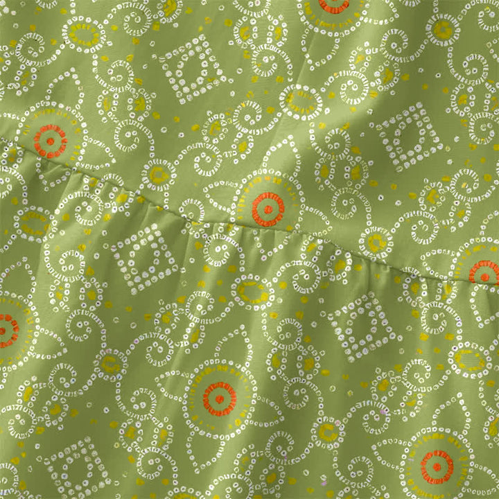 Buddha Stones Vestido midi de verano informal bohemio con estampado geométrico floral para mujer, sin mangas y con bolsillos. - image 1