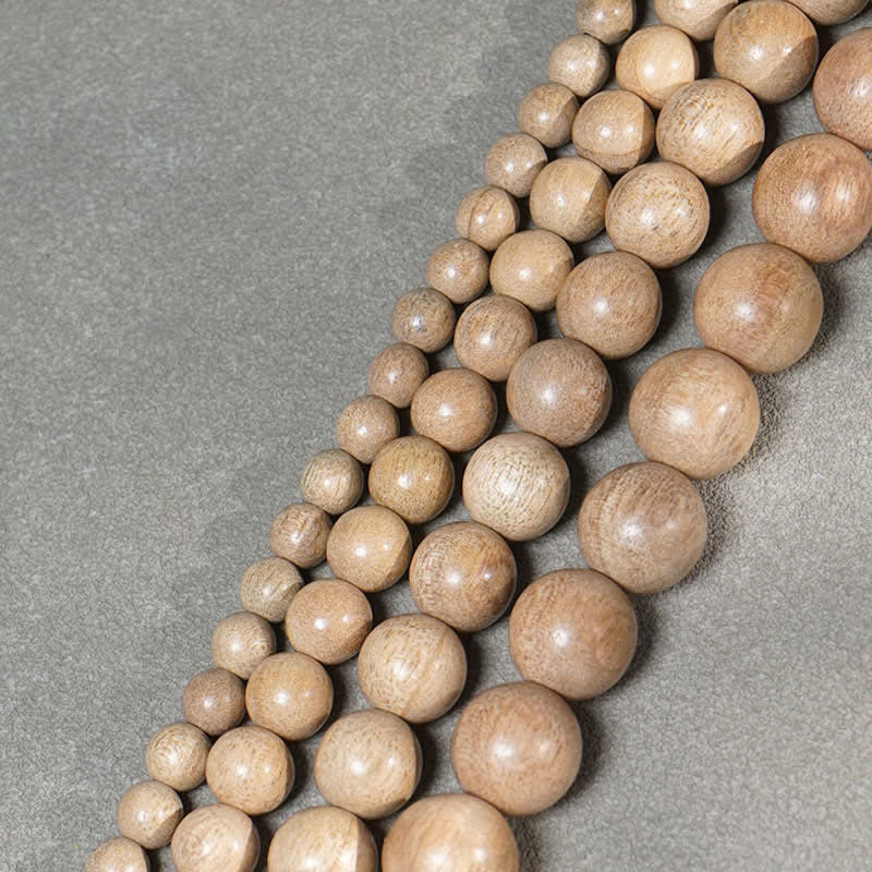 Buddha Stones Mala de 108 cuentas de madera de alcanfor natural, perseverancia - image 10