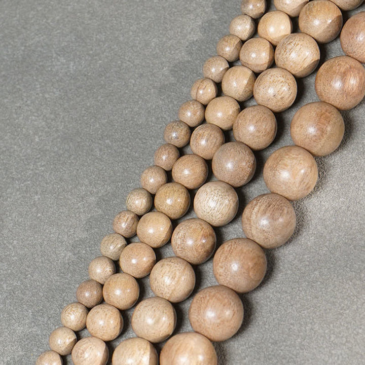 Buddha Stones Mala de 108 cuentas de madera de alcanfor natural, perseverancia - image 10