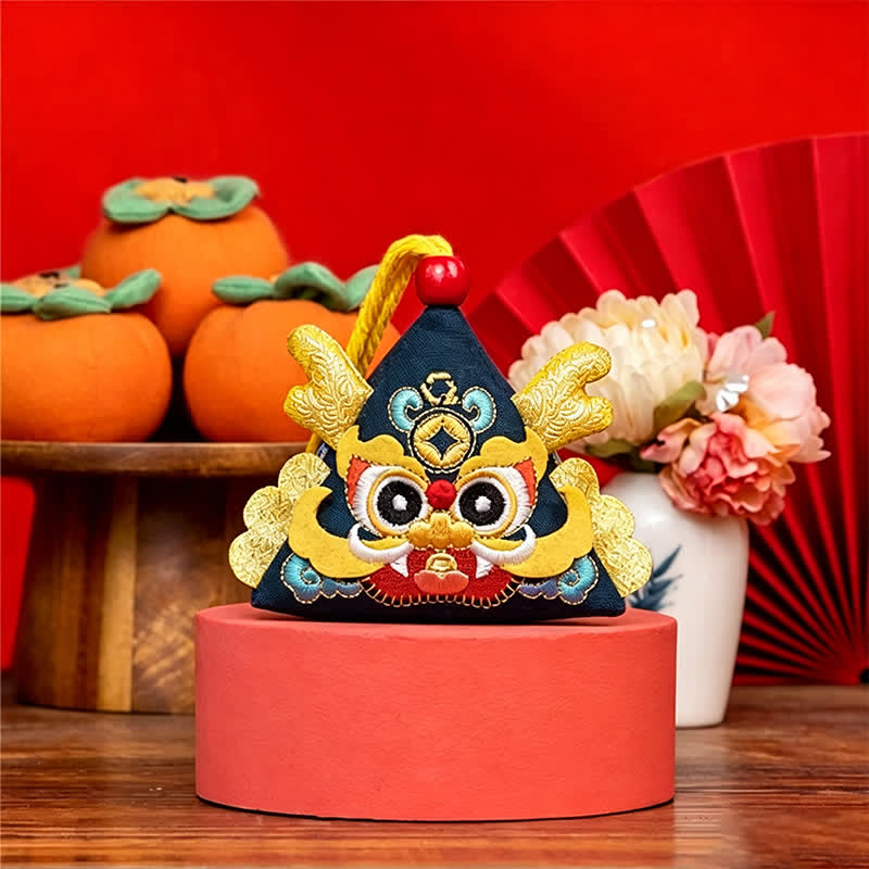 Buddha Stones Encantadora decoración de animales lindos: dragón, tigre, serpiente y triángulo. - image 11