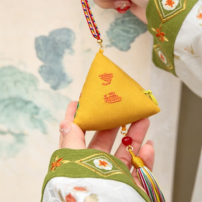 Buddha Stones Bordado Zongzi Triángulo Escorpión Lindo Animal Decoración - image 11