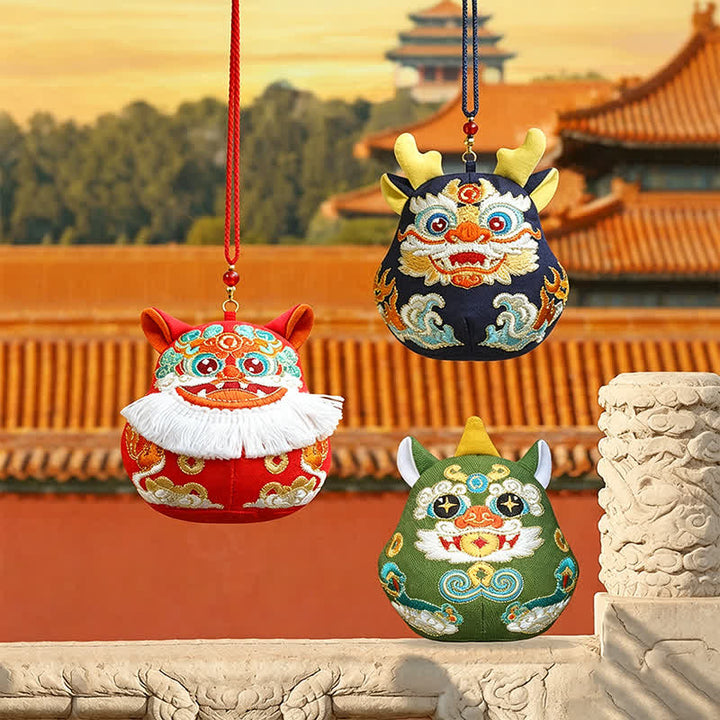 Buddha Stones Lucky Pi Xiu Qilin Dragón Zorro Riqueza Decoración de Animales Lindos - image 16