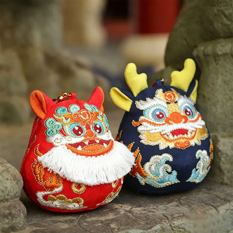 Buddha Stones Lucky Pi Xiu Qilin Dragón Zorro Riqueza Decoración de Animales Lindos - image 15