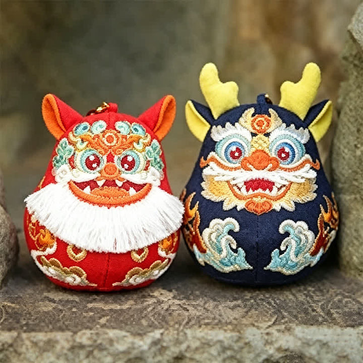 Buddha Stones Lucky Pi Xiu Qilin Dragón Zorro Riqueza Decoración de Animales Lindos - image 14