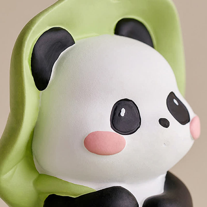 Buddha Stones Soporte para teléfono de resina con diseño de panda loto y animales adorables. - image 22