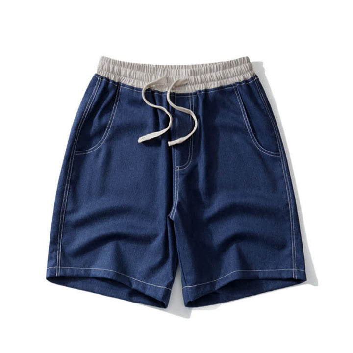 Buddha Stones Pantalones cortos deportivos casuales de verano para hombre con cordón ajustable y bolsillo. - image 2