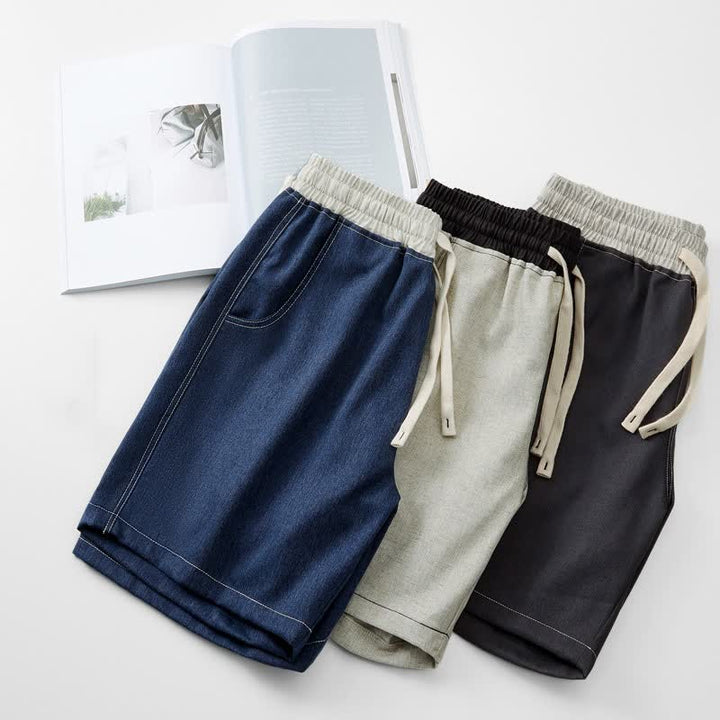 Buddha Stones Pantalones cortos deportivos casuales de verano para hombre con cordón ajustable y bolsillo. - image 11