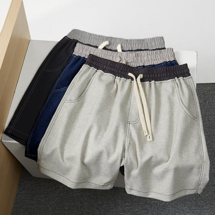 Buddha Stones Pantalones cortos deportivos casuales de verano para hombre con cordón ajustable y bolsillo. - image 12