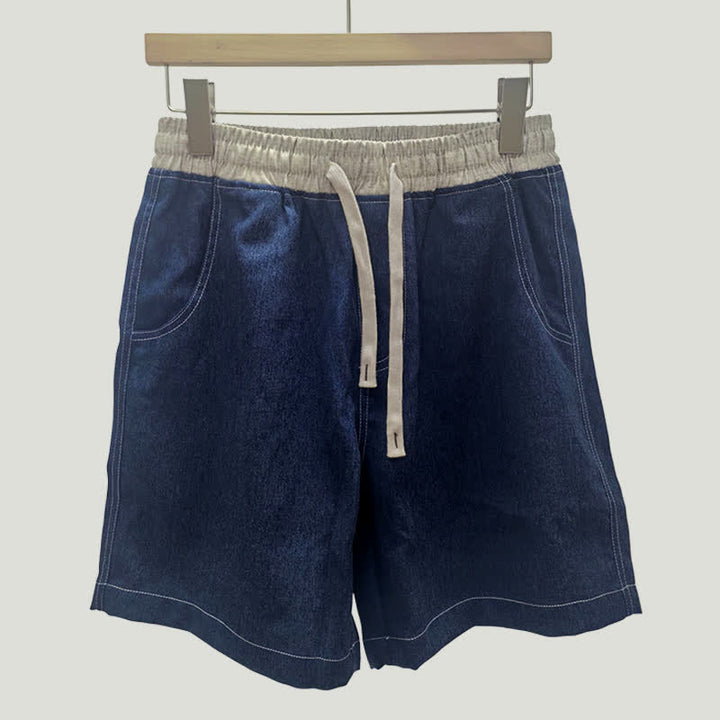 Buddha Stones Pantalones cortos deportivos casuales de verano para hombre con cordón ajustable y bolsillo. - image 3