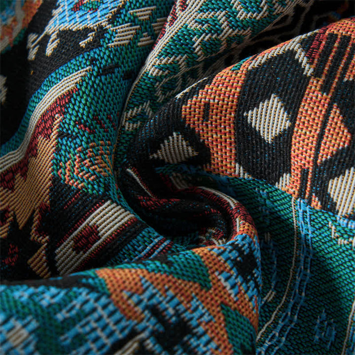 Pantalones cortos de hombre con estampado geométrico, estilo bohemio, con cordón ajustable y bolsillos, estampado Buddha Stones, ideales para el verano. - image 17
