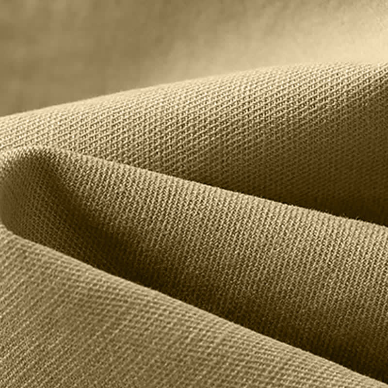 Buddha Stones Camiseta sin mangas minimalista de verano con botones y bolsillo. - image 16