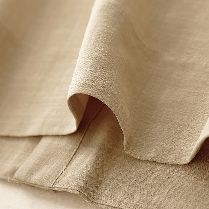 Buddha Stones Camiseta sin mangas minimalista de verano con botones para mujer. - image 7
