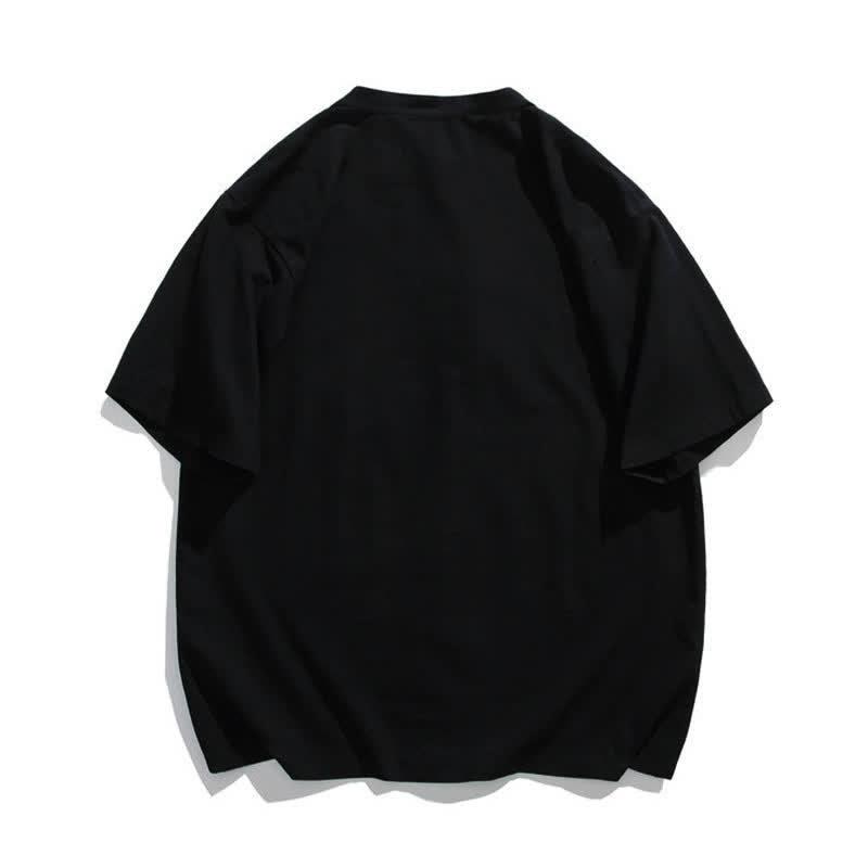 Buddha Stones Camisas de manga corta para hombre estilo Tang de verano con cuello mandarín, botones de rana y bordado de hojas. - image 1